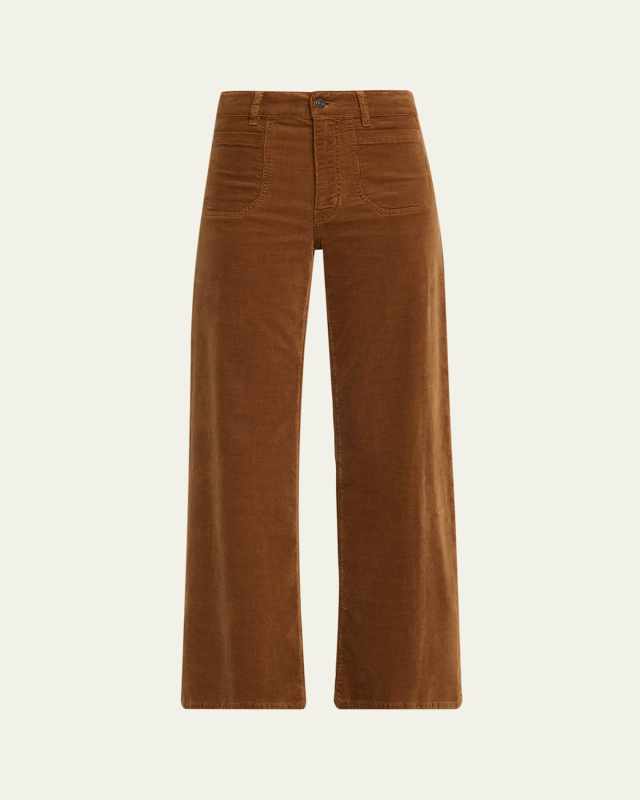 Le Slim Palazzo Modernist Pocket Corduroy Jeans